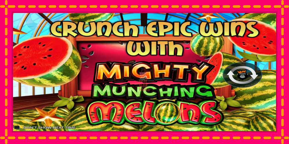 Automat Mighty Munching Melons z jasną grafiką, zdjęcie 1