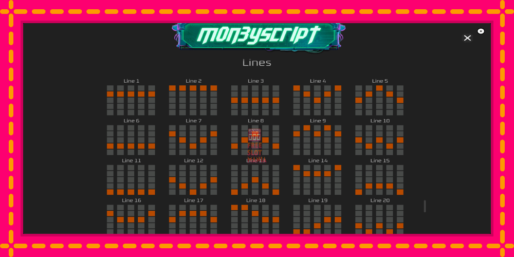 Automat MoneyScript z jasną grafiką, zdjęcie 7