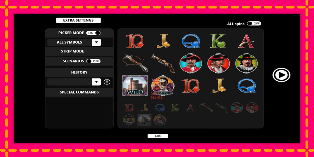 Automat Musketeer Slot z jasną grafiką, zdjęcie 5