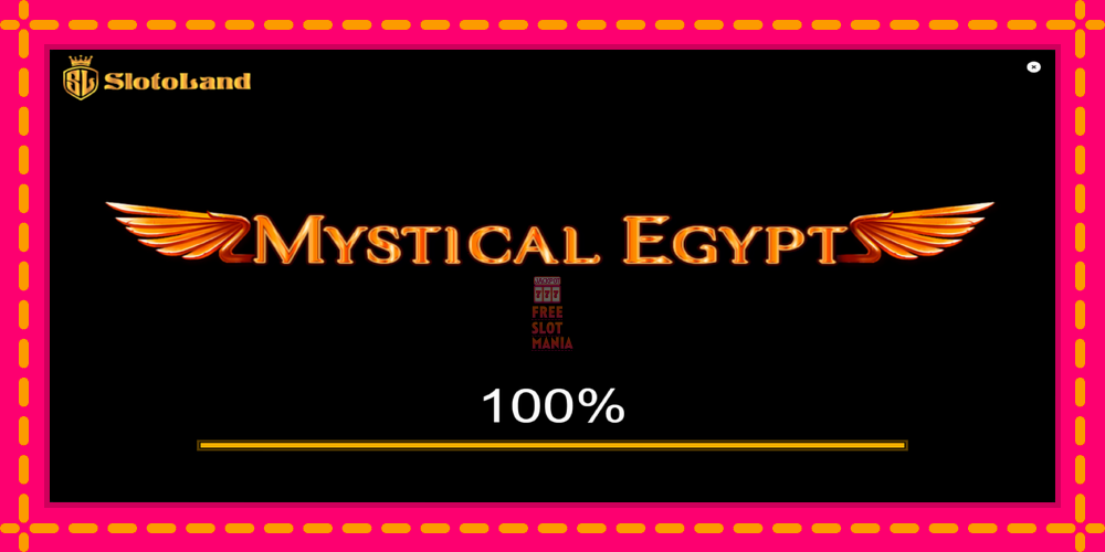 Automat Mystical Egypt z jasną grafiką, zdjęcie 1