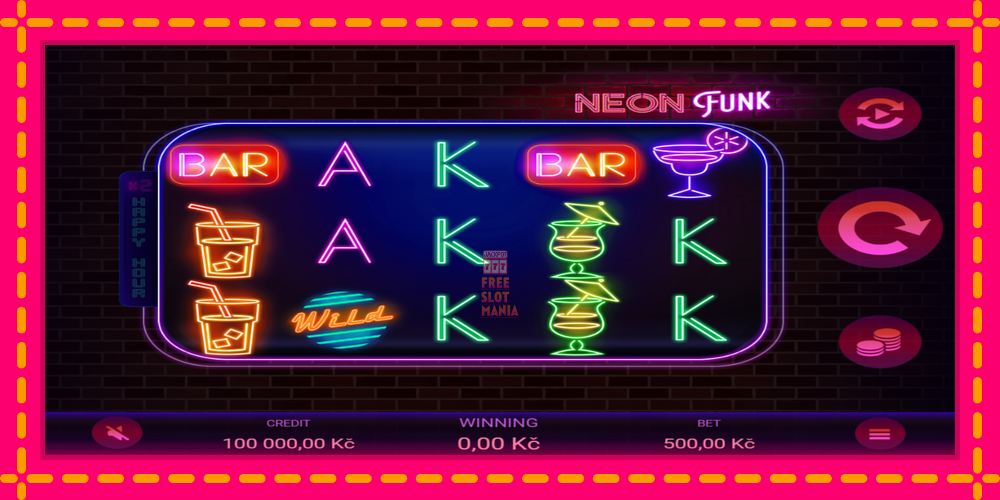 Automat Neon Funk z jasną grafiką, zdjęcie 1