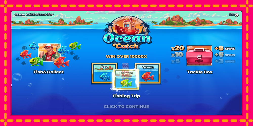 Automat Ocean Catch Bonus Buy z jasną grafiką, zdjęcie 1