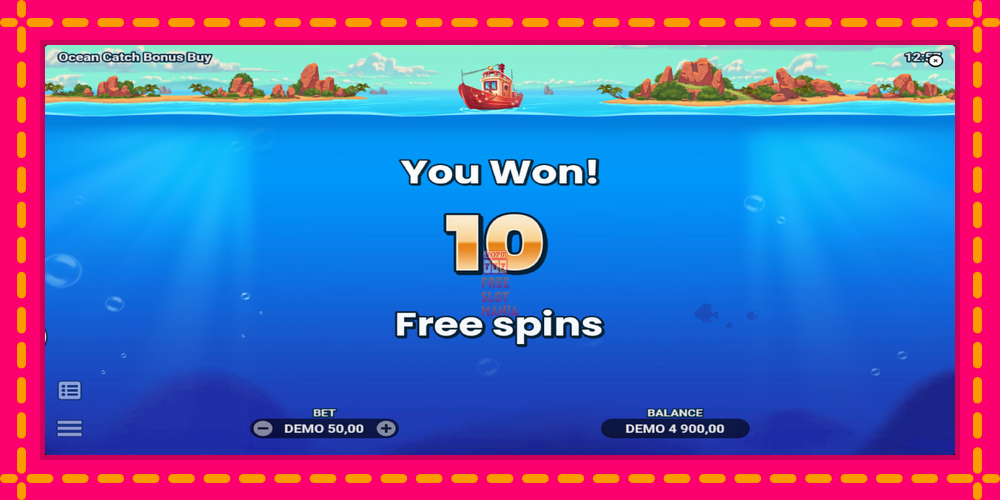 Automat Ocean Catch Bonus Buy z jasną grafiką, zdjęcie 3