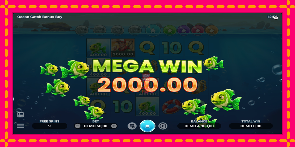 Automat Ocean Catch Bonus Buy z jasną grafiką, zdjęcie 5