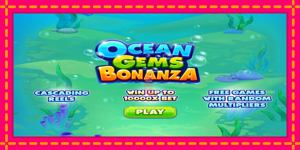 Automat Ocean Gems Bonanza z jasną grafiką, zdjęcie 1