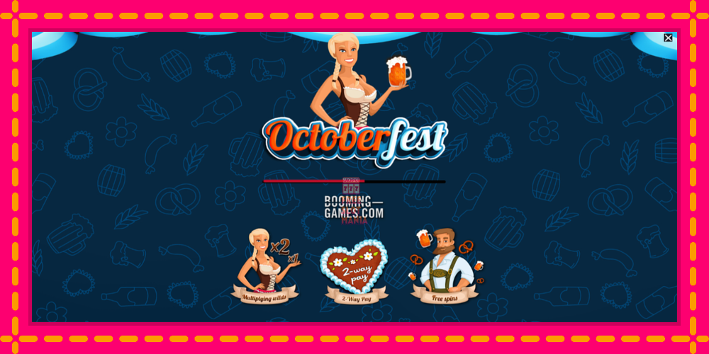 Automat Octoberfest z jasną grafiką, zdjęcie 1