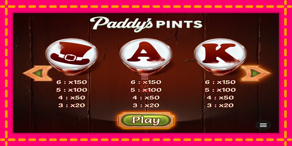 Automat Paddys Pints z jasną grafiką, zdjęcie 6