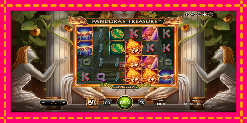 Automat Pandoras Treasure z jasną grafiką, zdjęcie 2