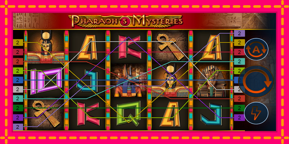 Automat Pharaohs Mysteries z jasną grafiką, zdjęcie 1