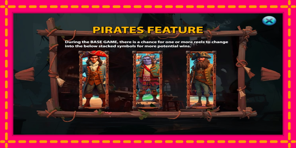 Automat Pirates Treasure Quest z jasną grafiką, zdjęcie 5