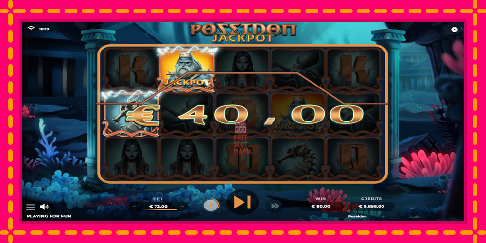 Automat Poseidon Jackpot z jasną grafiką, zdjęcie 4