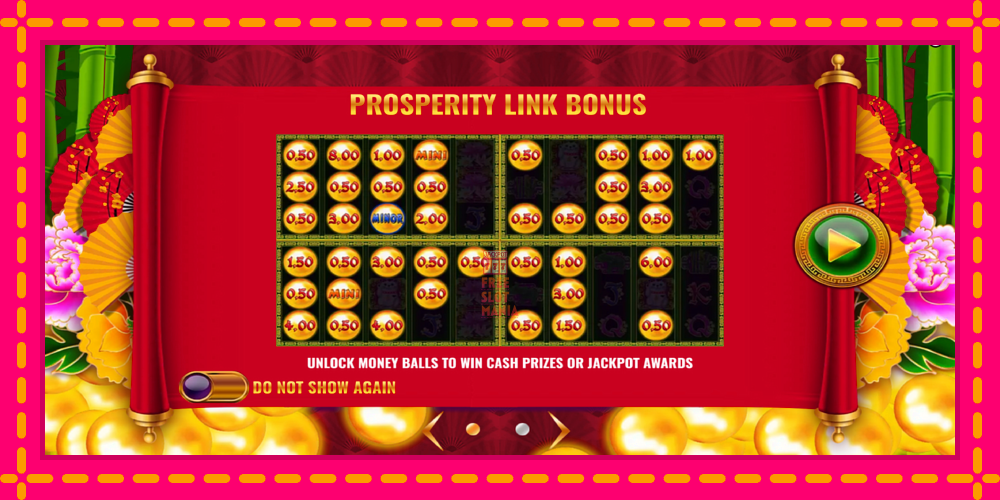 Automat Prosperity Link - Wan Shi Ru Yi z jasną grafiką, zdjęcie 1