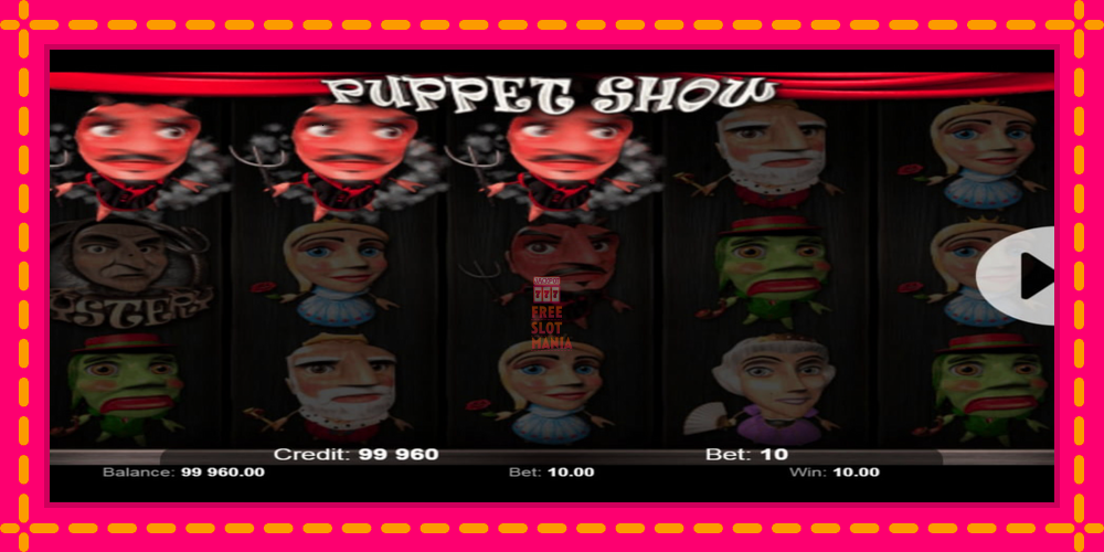 Automat Puppet Show z jasną grafiką, zdjęcie 3