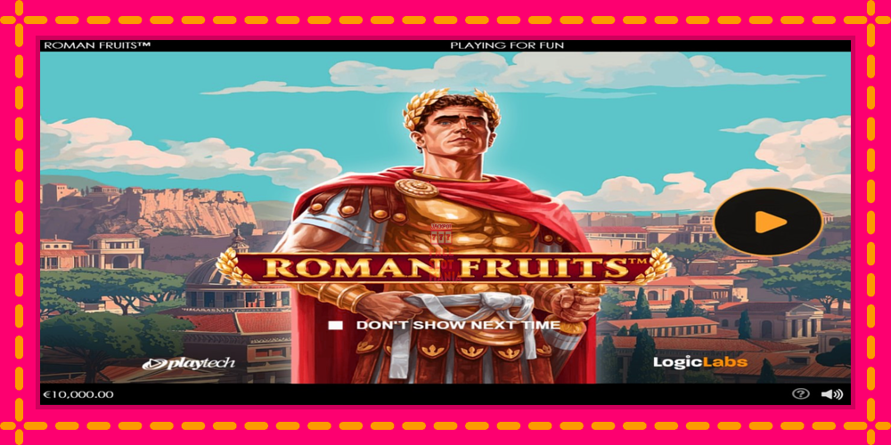 Automat Roman Fruits z jasną grafiką, zdjęcie 1