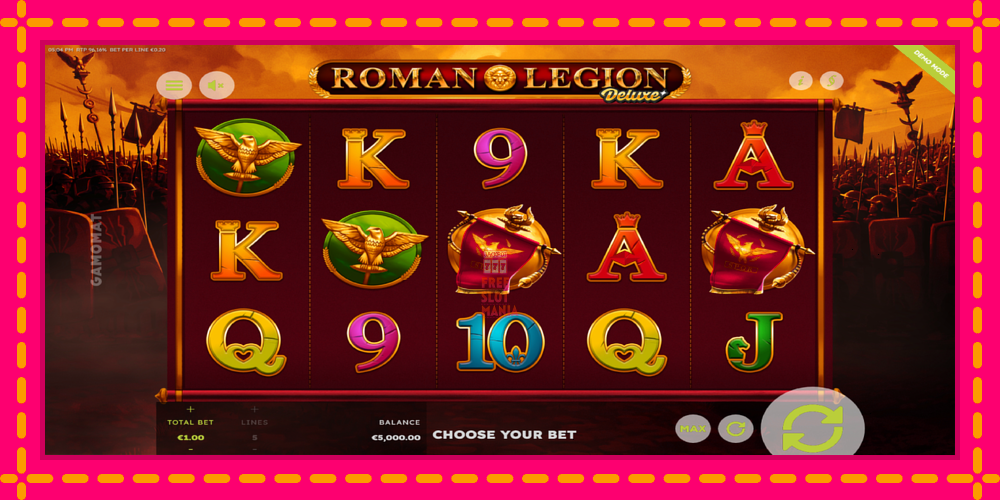 Automat Roman Legion Deluxe z jasną grafiką, zdjęcie 2