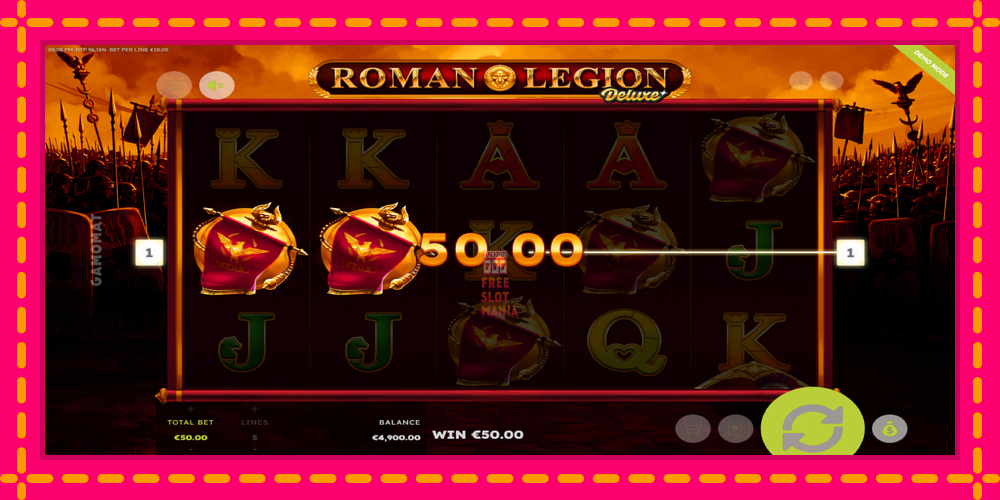 Automat Roman Legion Deluxe z jasną grafiką, zdjęcie 3