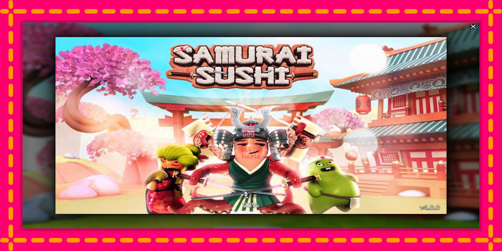 Automat Samurai Sushi z jasną grafiką, zdjęcie 1