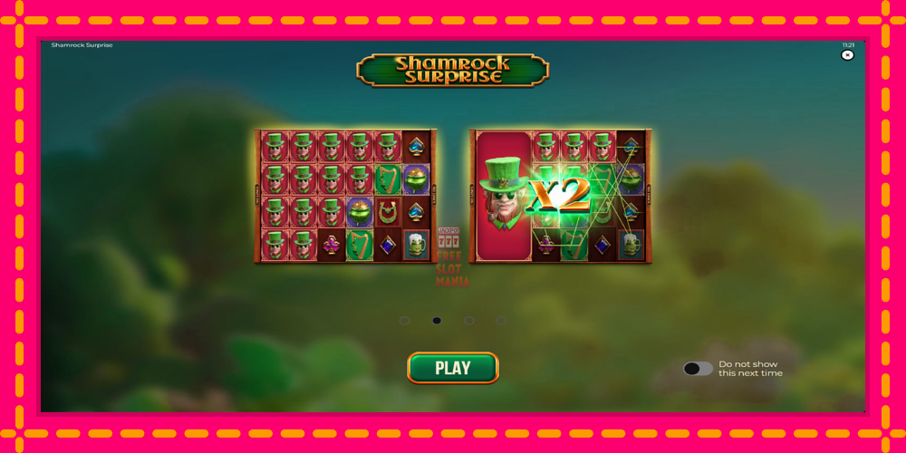 Automat Shamrock Surprise z jasną grafiką, zdjęcie 1