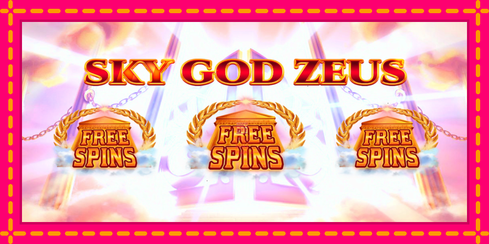 Automat Sky God Zeus 3x3 z jasną grafiką, zdjęcie 1