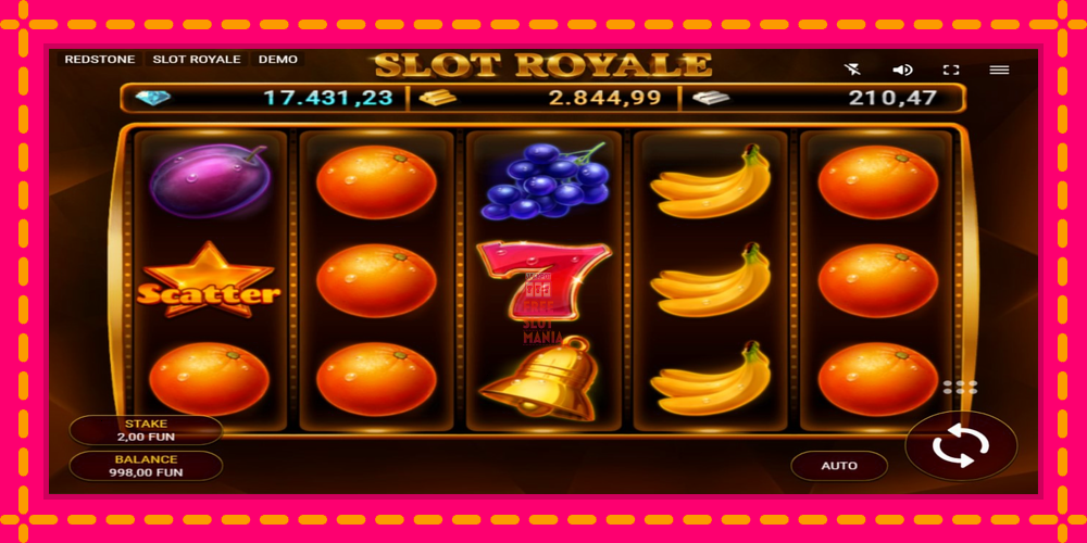 Automat Slot Royale z jasną grafiką, zdjęcie 2