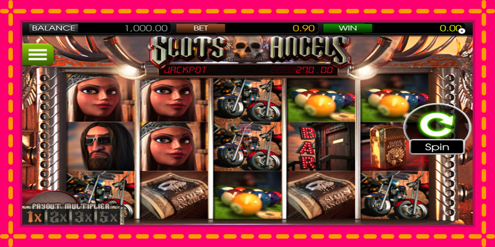 Automat Slots Angels z jasną grafiką, zdjęcie 1