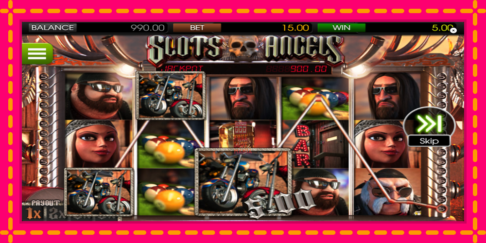 Automat Slots Angels z jasną grafiką, zdjęcie 2