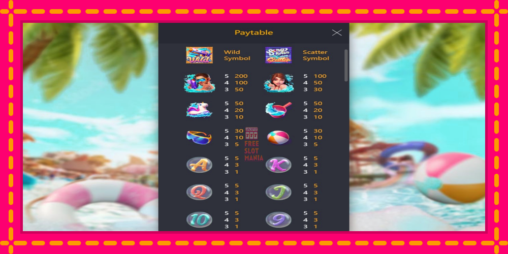 Automat Songkran Splash z jasną grafiką, zdjęcie 4