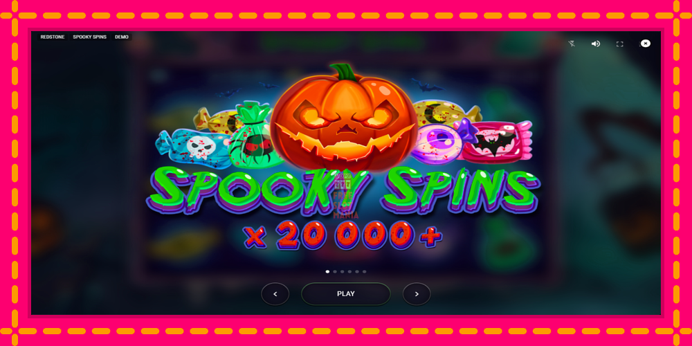 Automat Spooky Spins z jasną grafiką, zdjęcie 1