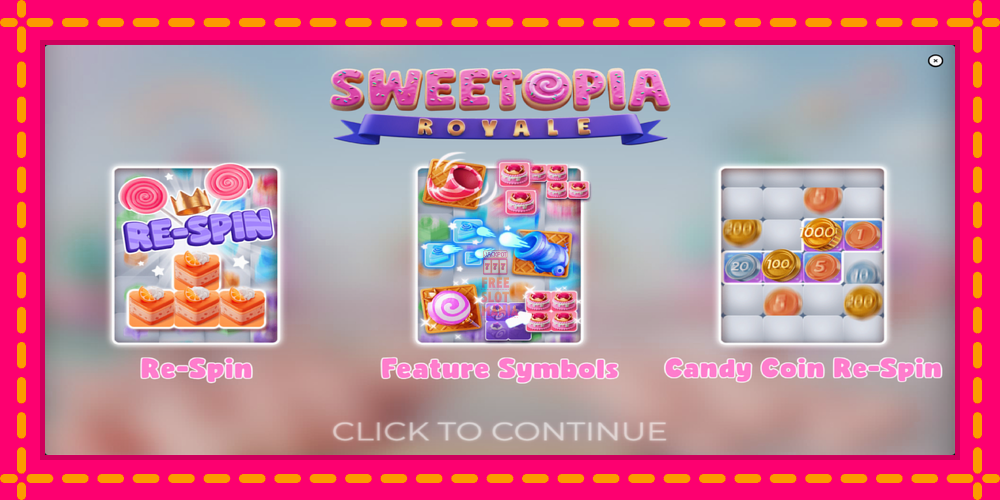 Automat Sweetopia Royale z jasną grafiką, zdjęcie 1