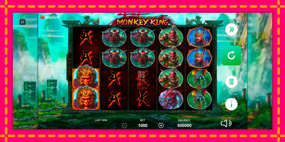 Automat The Monkey King z jasną grafiką, zdjęcie 1