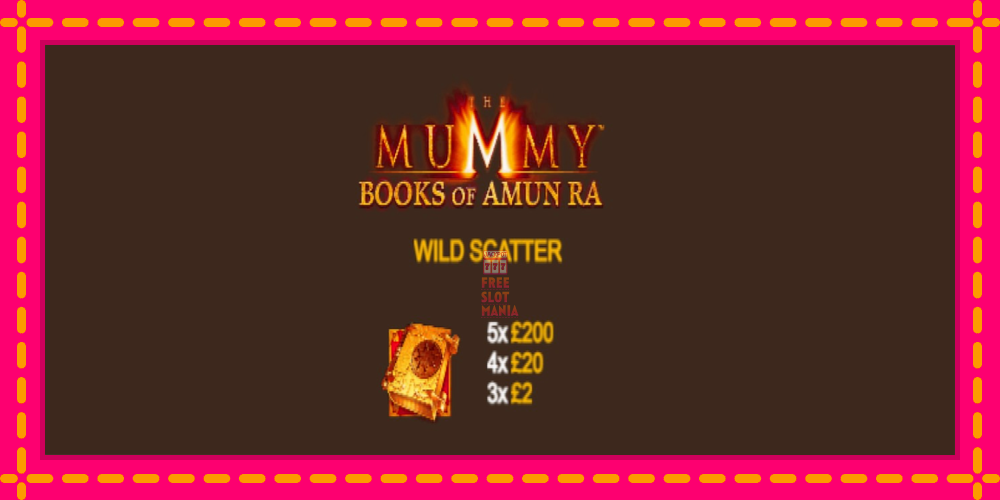 Automat The Mummy Books of Amun Ra z jasną grafiką, zdjęcie 5