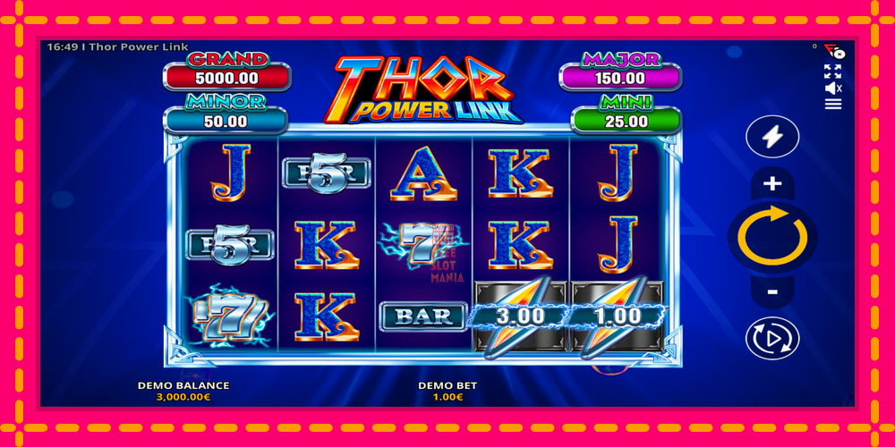 Automat Thor Power Link z jasną grafiką, zdjęcie 1