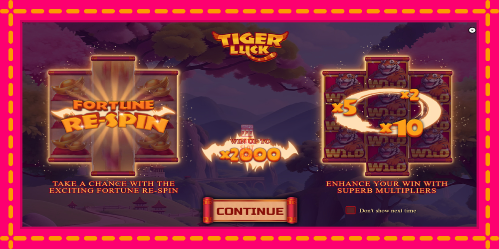 Automat Tiger Luck z jasną grafiką, zdjęcie 1