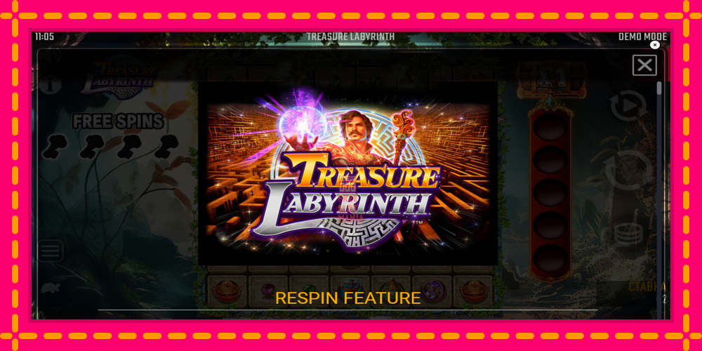 Automat Treasure Labyrinth z jasną grafiką, zdjęcie 4