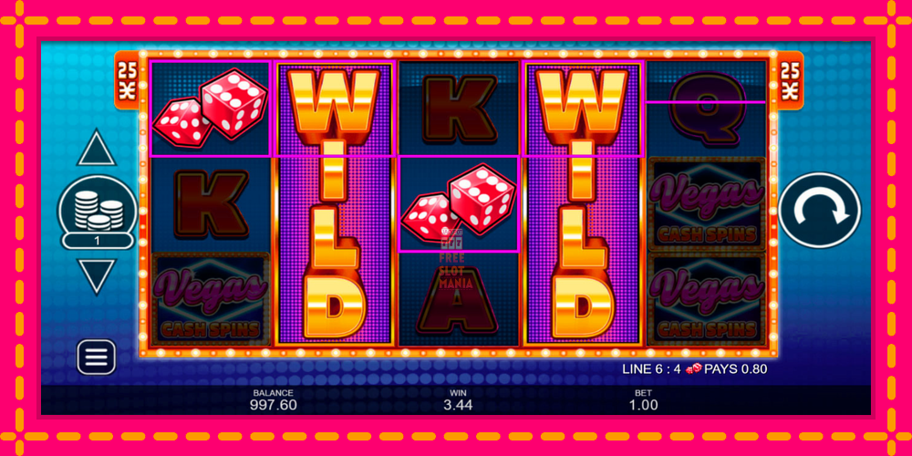 Automat Vegas Cash Spins z jasną grafiką, zdjęcie 4