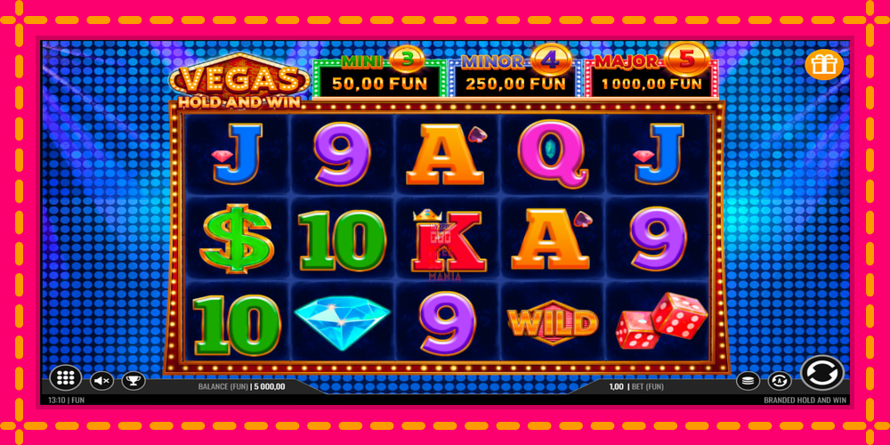 Automat Vegas Hold and Win z jasną grafiką, zdjęcie 1