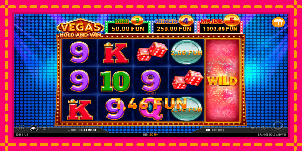 Automat Vegas Hold and Win z jasną grafiką, zdjęcie 2