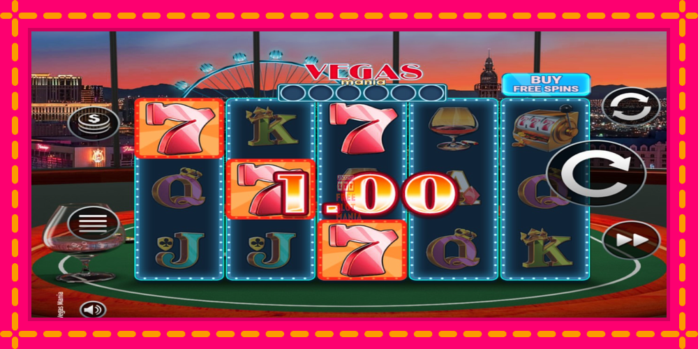 Automat Vegas Mania z jasną grafiką, zdjęcie 2