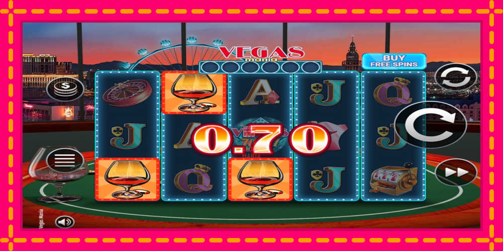 Automat Vegas Mania z jasną grafiką, zdjęcie 3