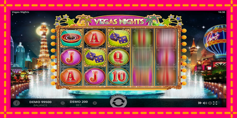 Automat Vegas Nights z jasną grafiką, zdjęcie 2