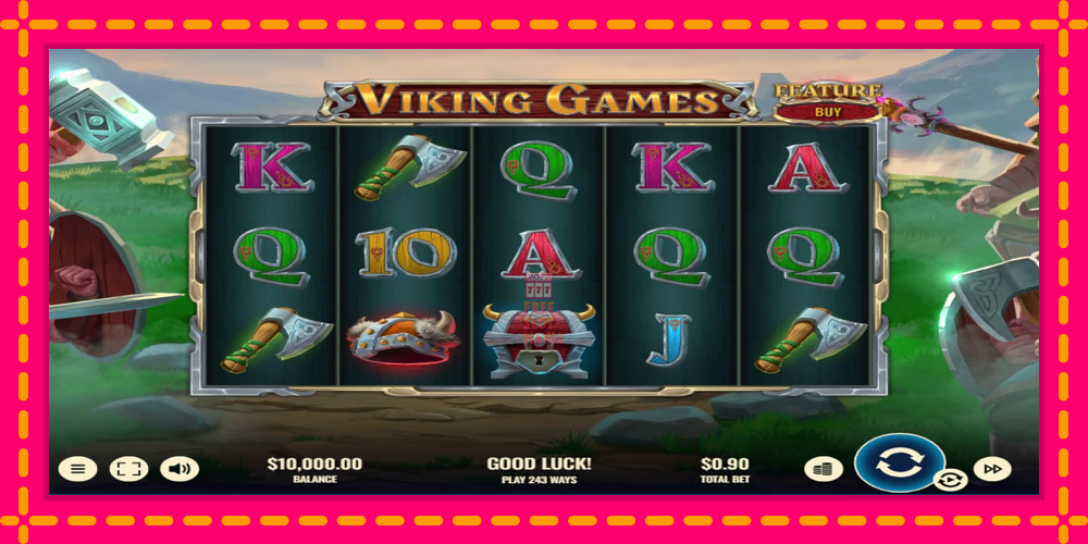 Automat Viking Games z jasną grafiką, zdjęcie 1