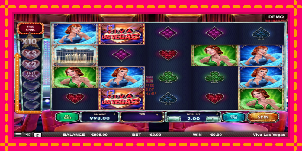 Automat Viva las Vegas z jasną grafiką, zdjęcie 2