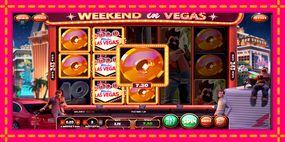 Automat Weekend In Vegas z jasną grafiką, zdjęcie 3