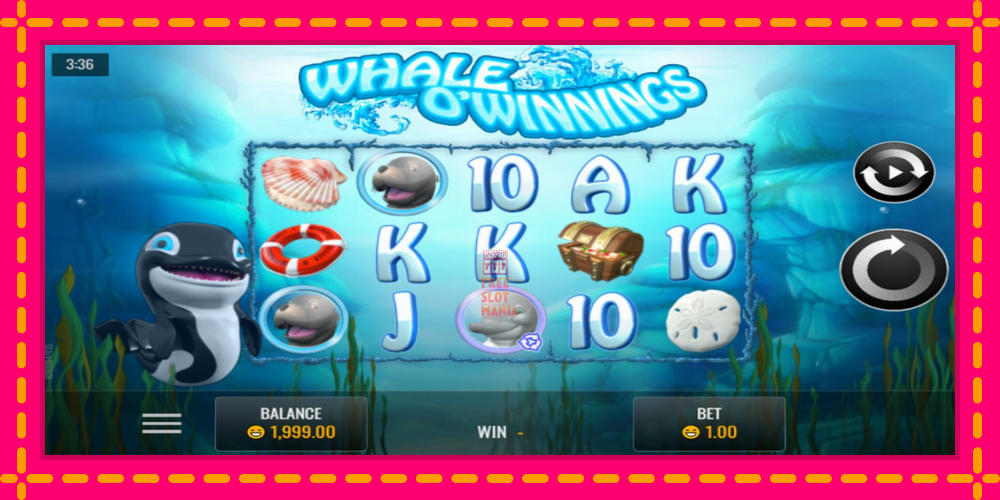 Automat Whale O’Winnings z jasną grafiką, zdjęcie 1