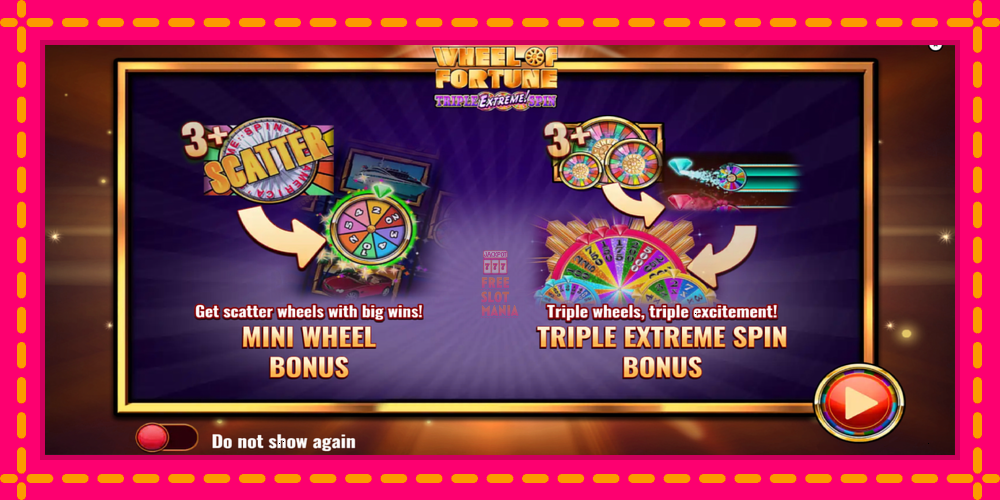 Automat Wheel of Fortune Triple Extreme Spin BetMGM z jasną grafiką, zdjęcie 1