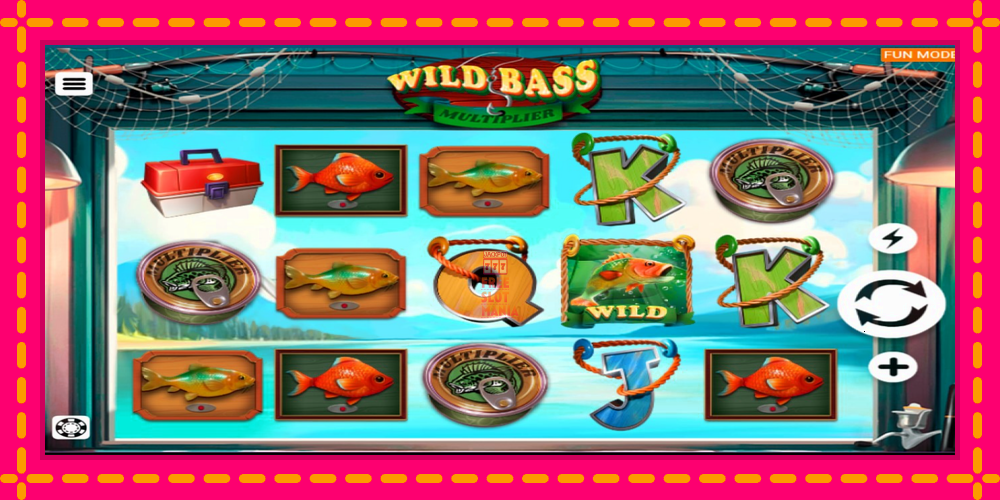 Automat Wild Bass Multiplier z jasną grafiką, zdjęcie 1