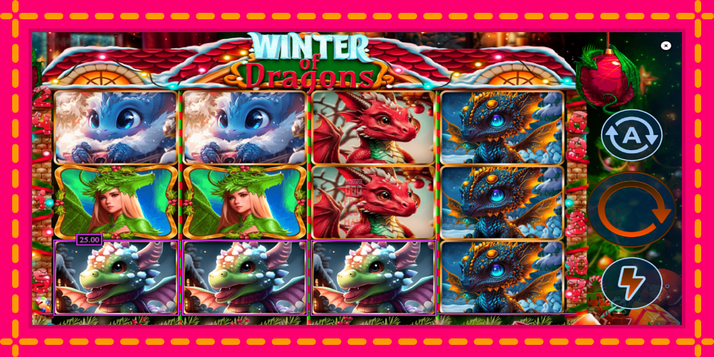 Automat Winter of Dragons z jasną grafiką, zdjęcie 4