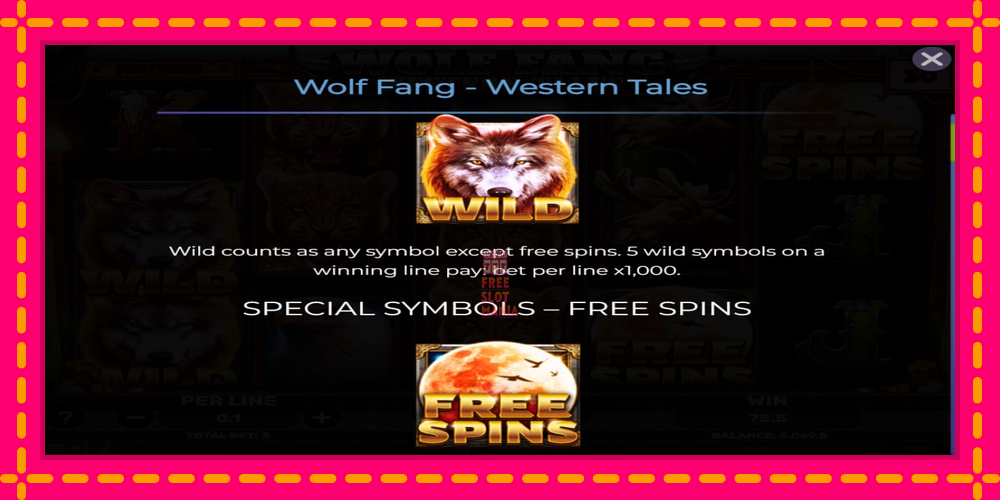 Automat Wolf Fang - Western Tales z jasną grafiką, zdjęcie 4