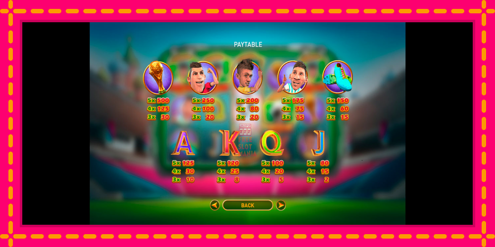 Automat World Soccer Slot 2 z jasną grafiką, zdjęcie 6