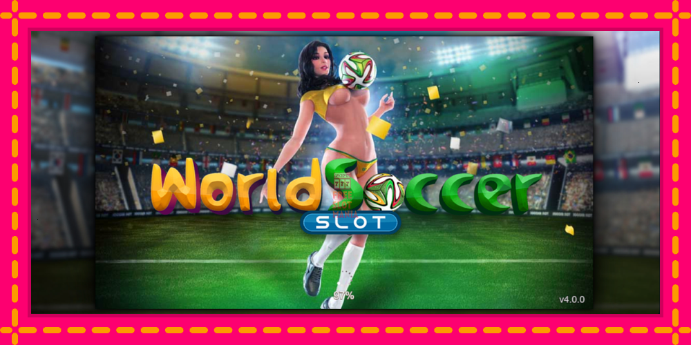 Automat World Soccer Slot z jasną grafiką, zdjęcie 1